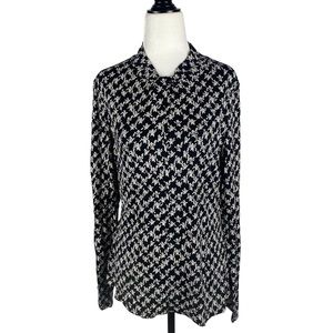 RW & Co Women's Long Sleeve Blouse - Size L